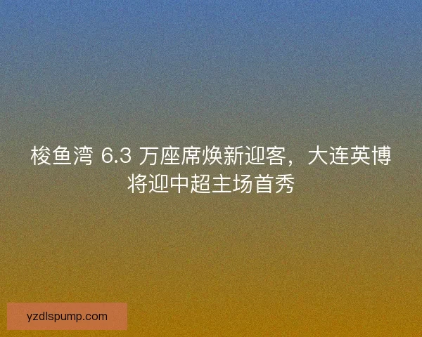 梭鱼湾 6.3 万座席焕新迎客，大连英博将迎中超主场首秀